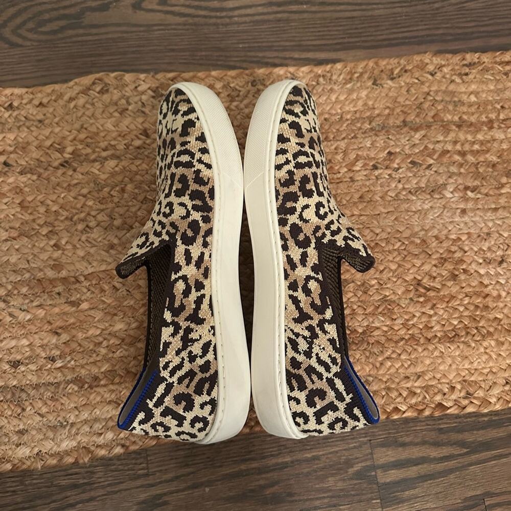Rothy’s The Slip On Sneaker Camo Cat Women’s Size 8.5 - Picture 7 of 13
